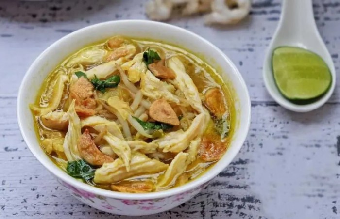 Resep bumbu soto ayam jawa timur