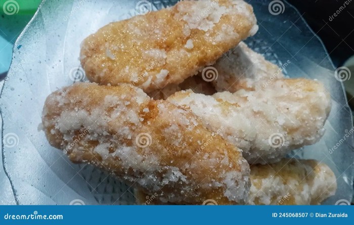 Resep kue gemblong ketan putih