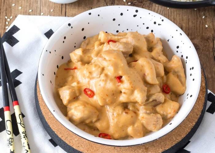 Resep tongseng ayam santan pedas