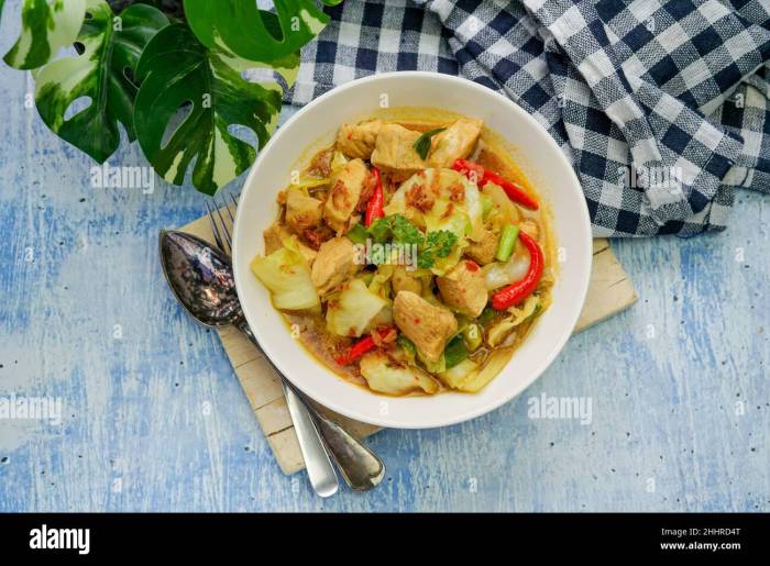 Resep tongseng ayam solo