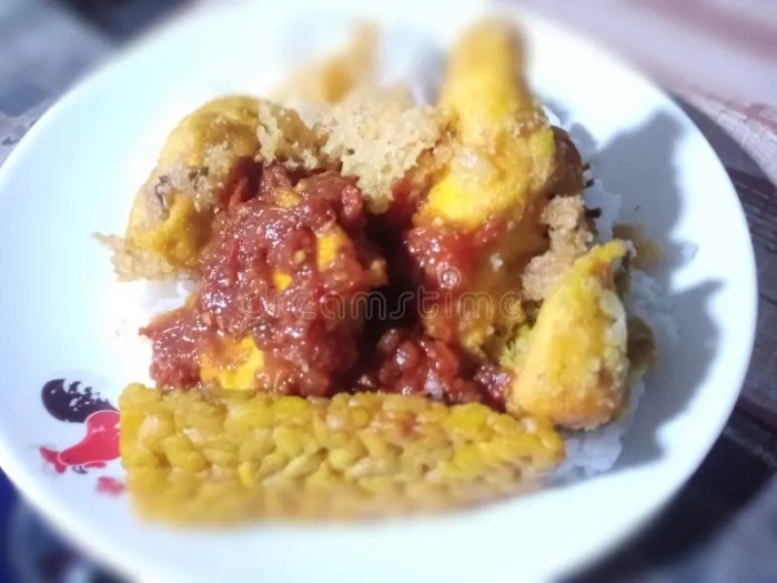 Resep sambal pecel ayam lamongan