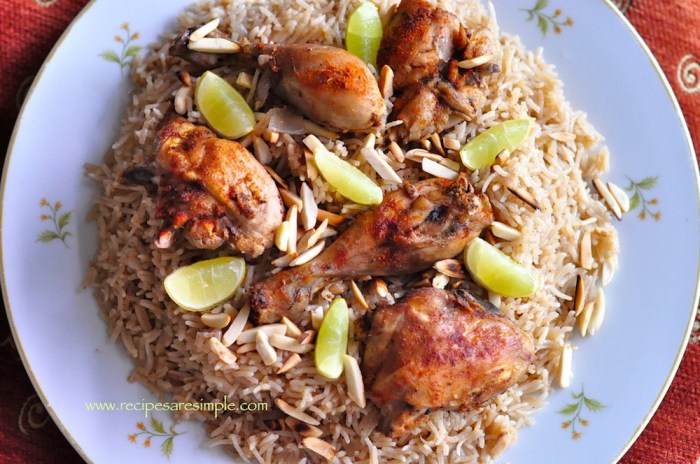 Resep nasi mandhi ayam