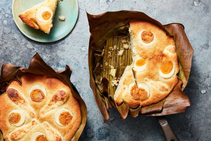 Resep kue jongkong bungkus daun pisang