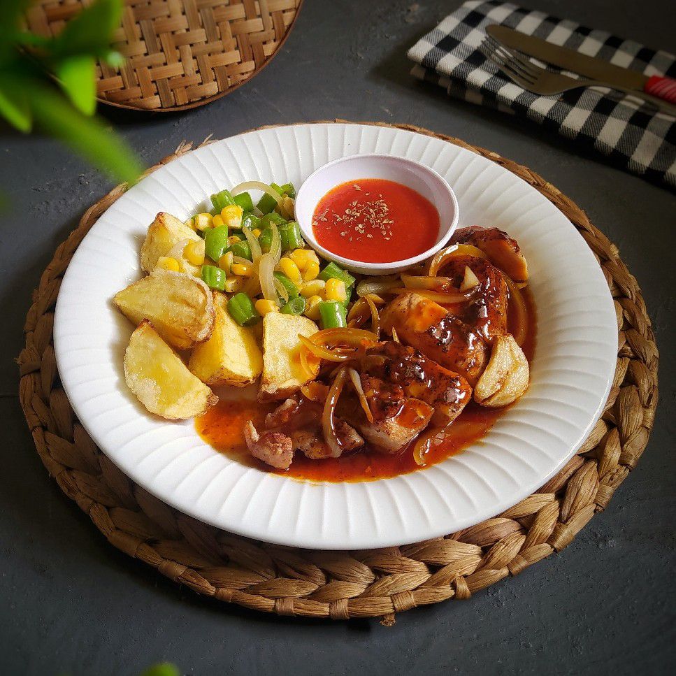 Resep saus steak ayam sederhana