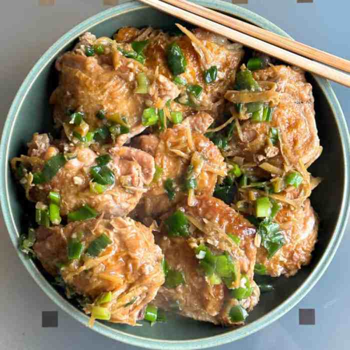 Chicken oyster sauce braised foodelicacy