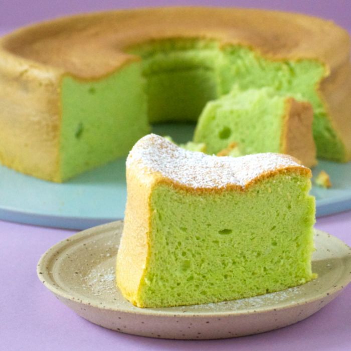 Resep kue bolu pandan