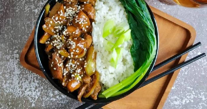 Resep ayam teriyaki saori ala hokben