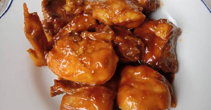 Resep ayam madu korea