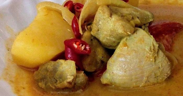 Resep kari ayam medan