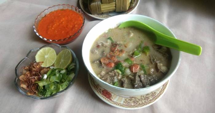 Resep coto makassar ayam