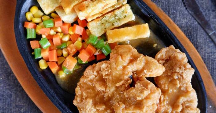 Resep membuat steak ayam crispy sederhana