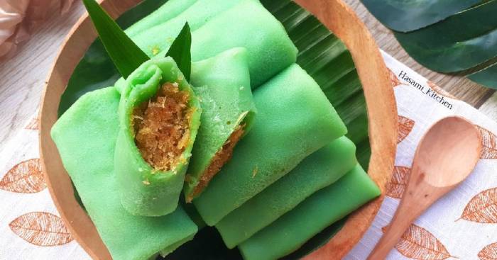 Resep kue dadar gulung berpori