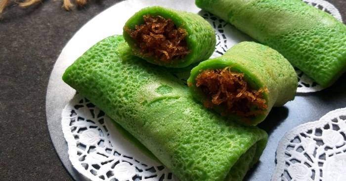 Resep kue dadar gulung berpori