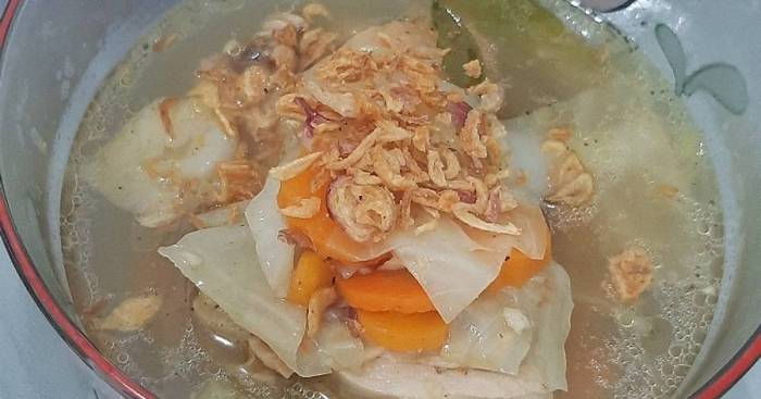 Resep sop ayam pak min klaten