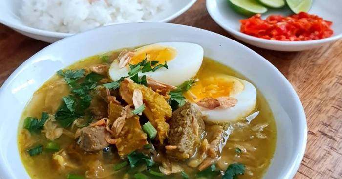 Resep soto ayam madura