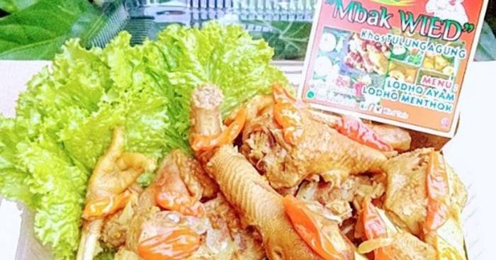 Resep ayam lodho khas tulungagung