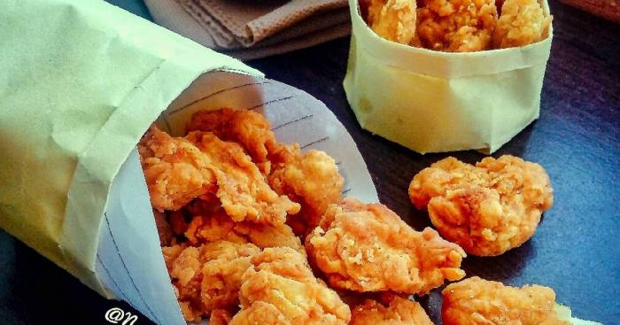 Resep ayam pop tanpa air kelapa