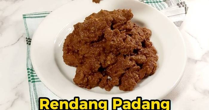 Resep ayam rendang padang