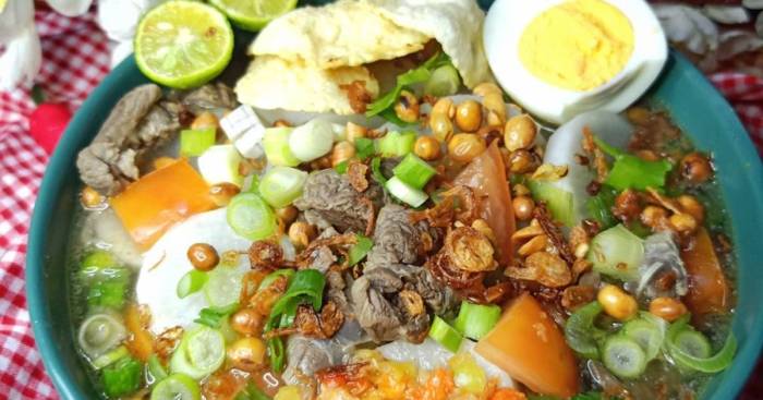 Resep soto bandung ayam