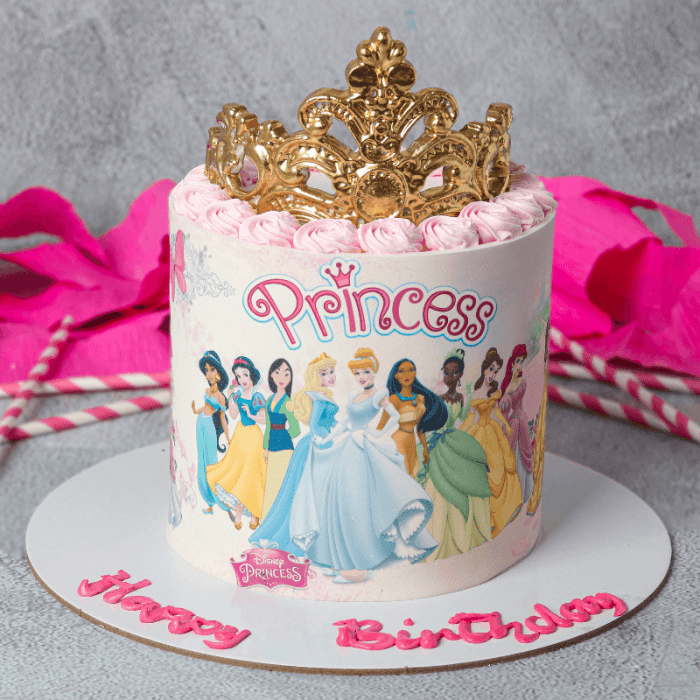 Princess cake cakes ideas birthday mini party princesses bake holic 1594 square