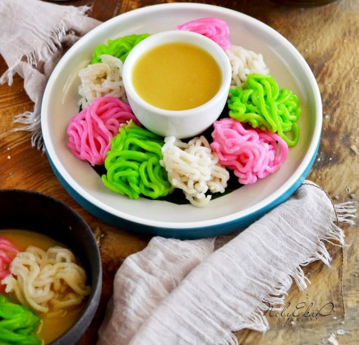 Resep kue putu mayang