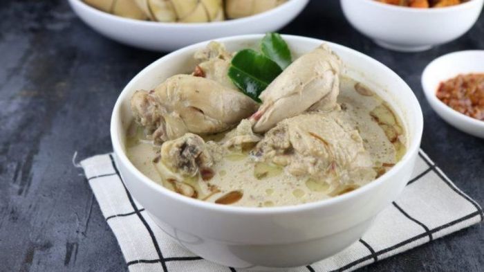 Resep opor ayam putih padang