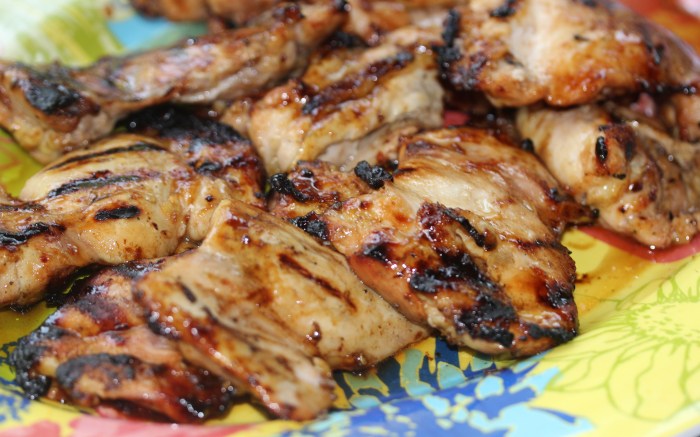 Chicken sambal grilled