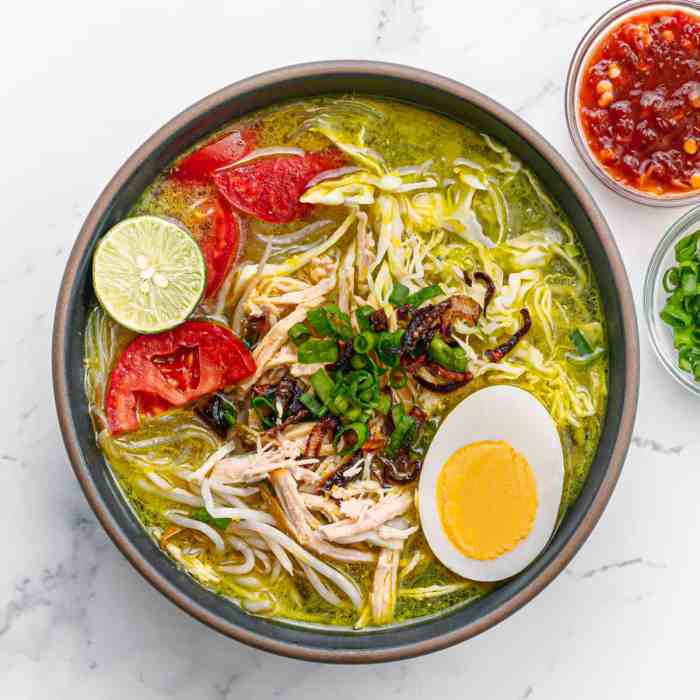 Soto ayam indonesian soup chicken noodle recipe glebekitchen noodles glebe kitchen