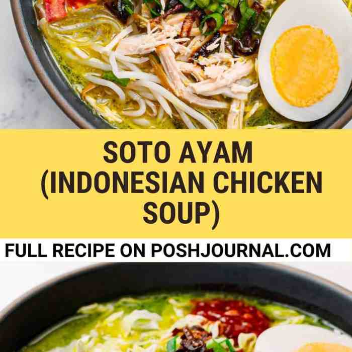 Resep soto ayam sederhana