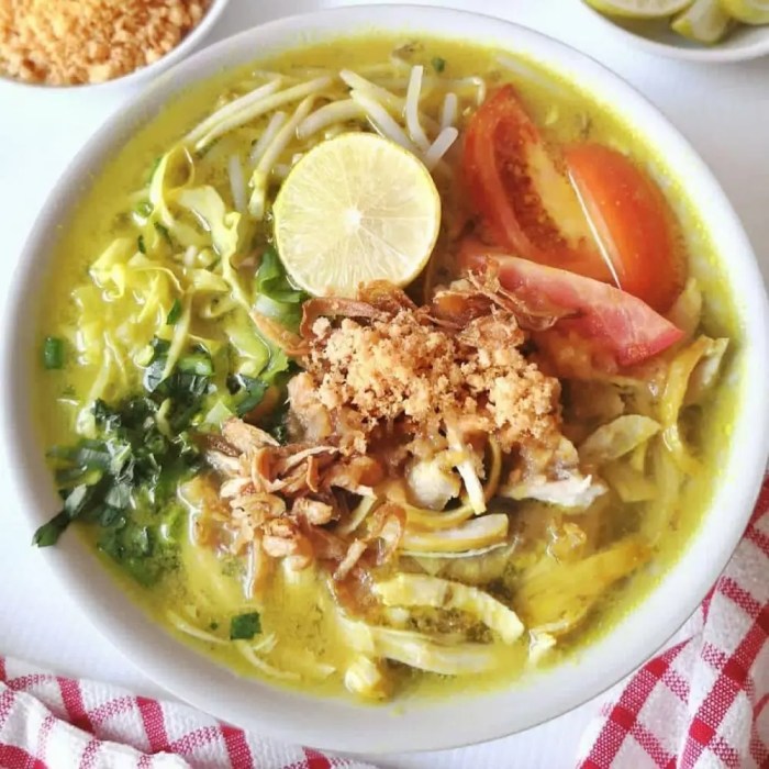 Resep soto ayam lamongan yang sedap