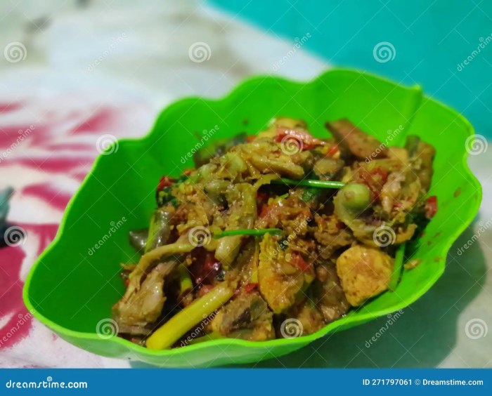 Resep ayam rica rica kemangi khas manado