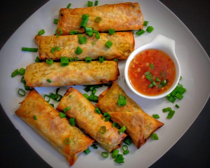 Resep lumpia ayam wortel