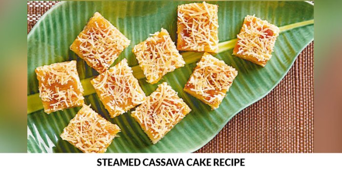 Resep kue tape singkong kukus