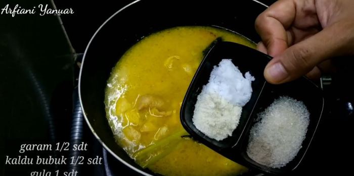 Resep bumbu tongseng ayam