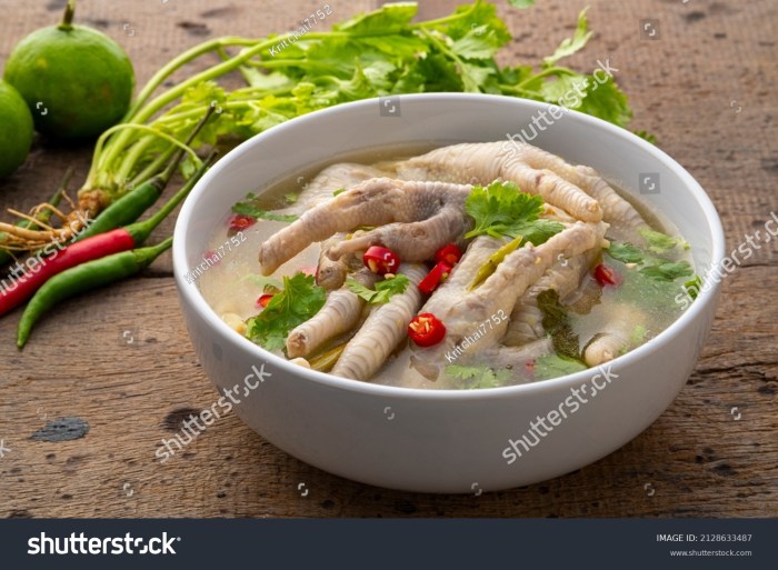 Resep sop ceker ayam