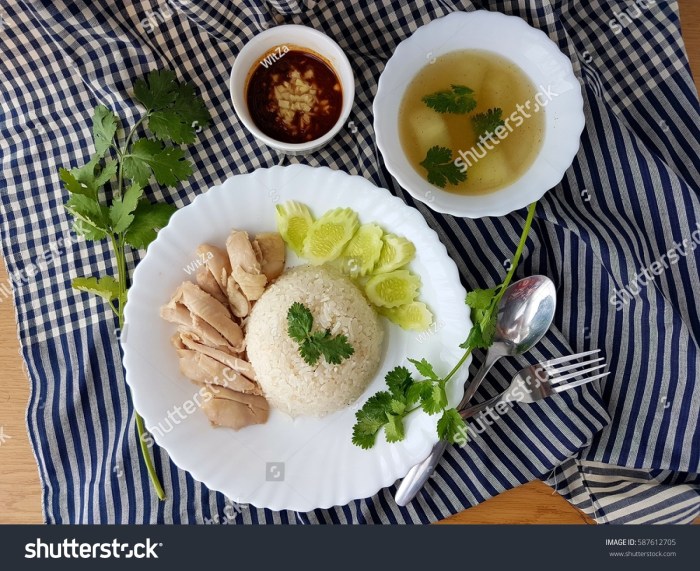 Resep nasi tim ayam