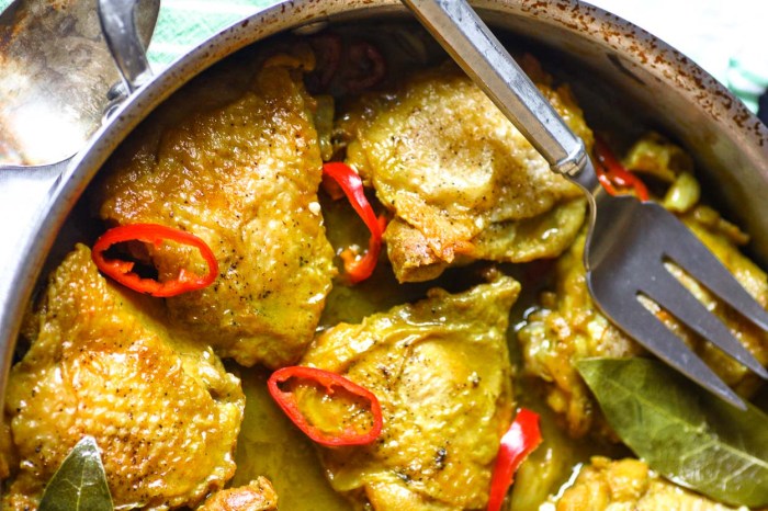 Resep ayam goreng bumbu kuning